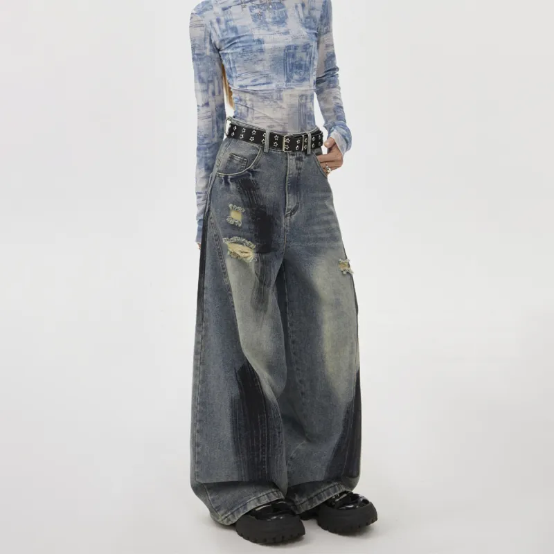 WELTER EXPERIMENT Jeans Unisex Blue-3