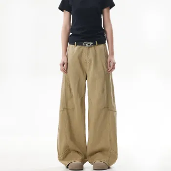 PISYPOX Jeans Unisex Khaki