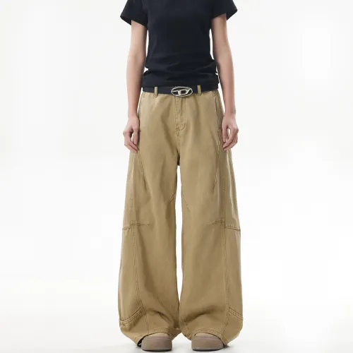 PISYPOX Jeans Unisex Khaki