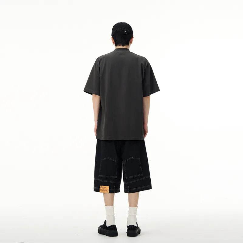 PISYPOX Denim Shorts Unisex-1