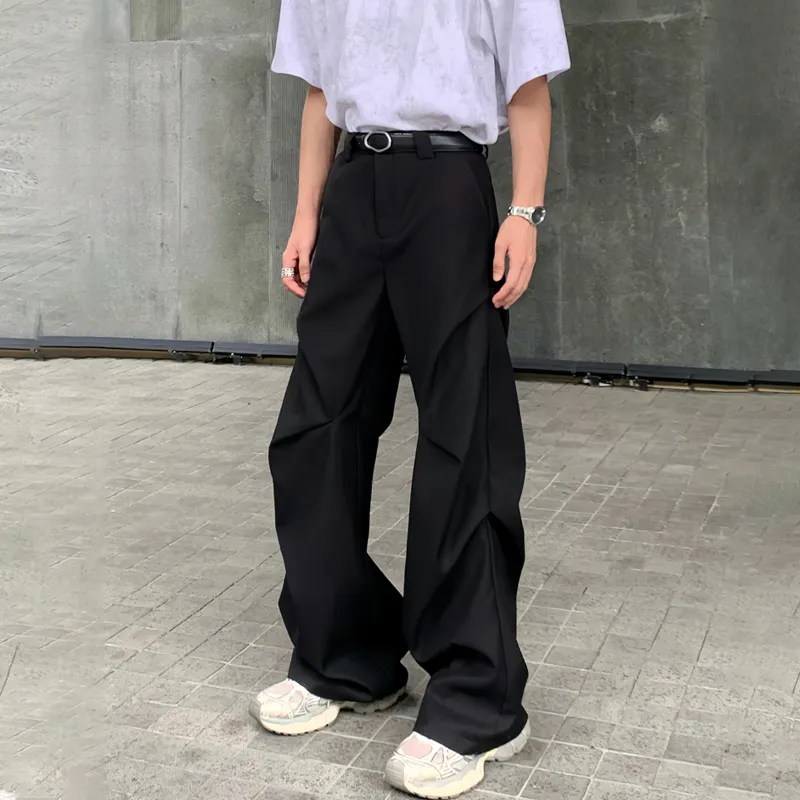 WELTER EXPERIMENT Casual Pants Unisex Classic Black-6