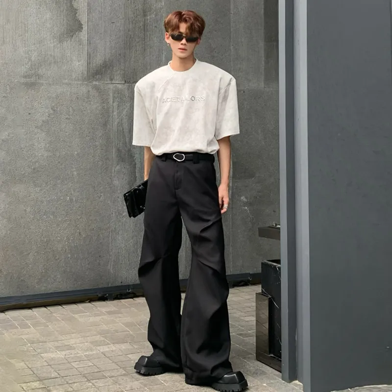 WELTER EXPERIMENT Casual Pants Unisex Classic Black-7