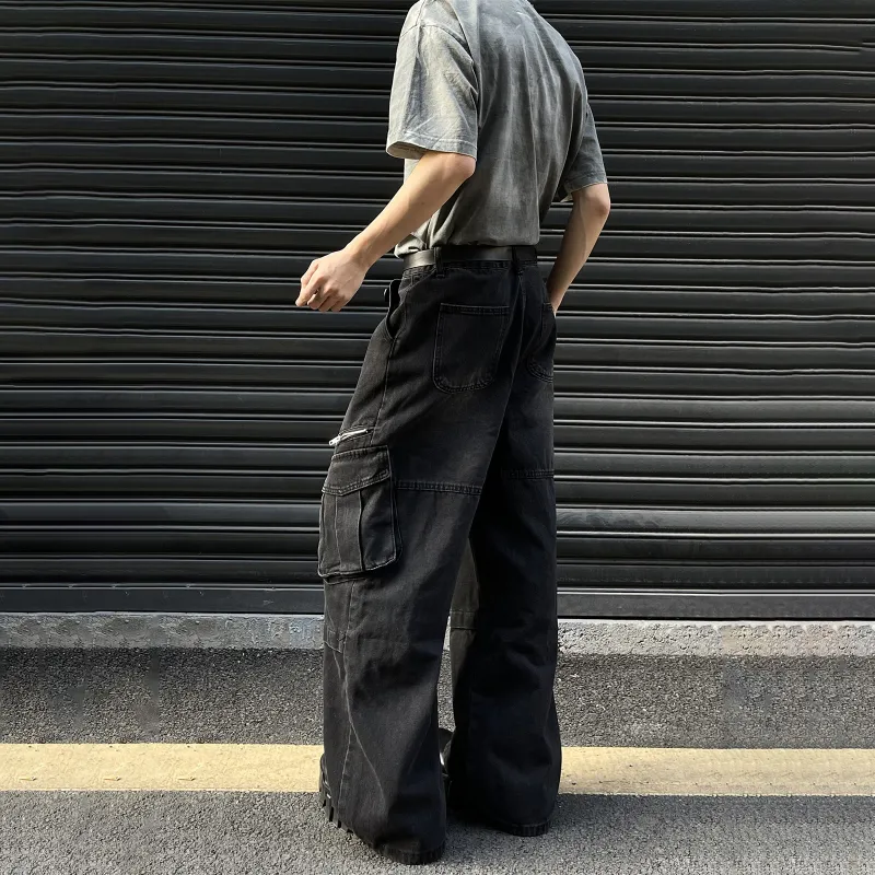 PISYPOX Jeans Unisex Black-4