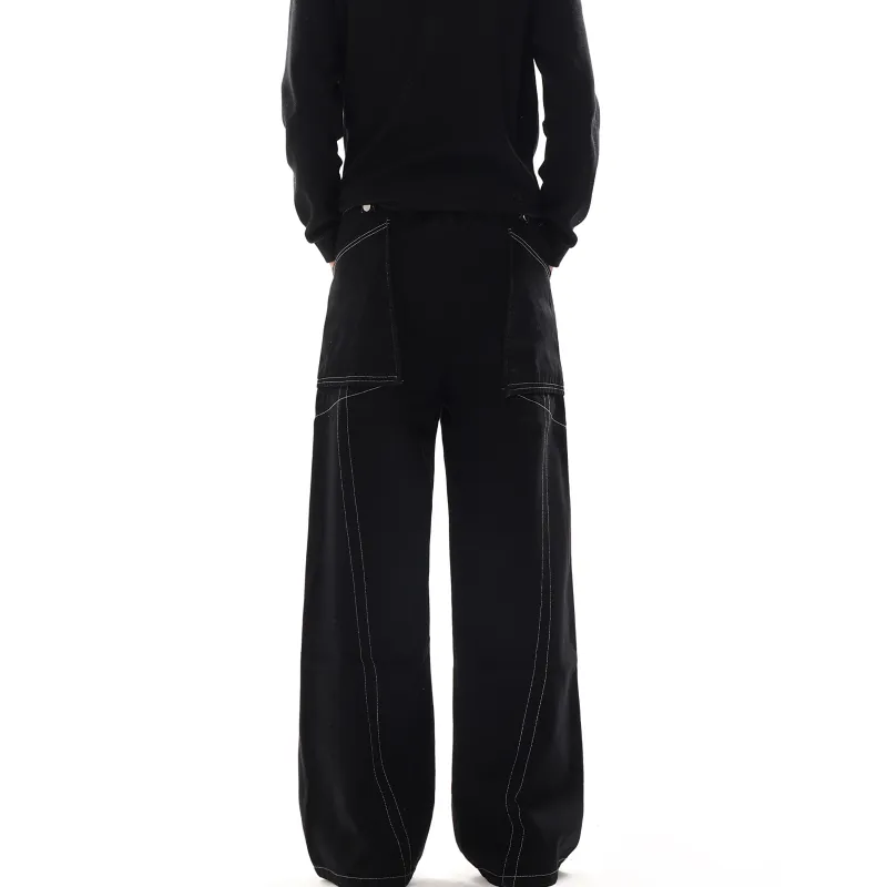 PISYPOX Jeans Unisex Black-2