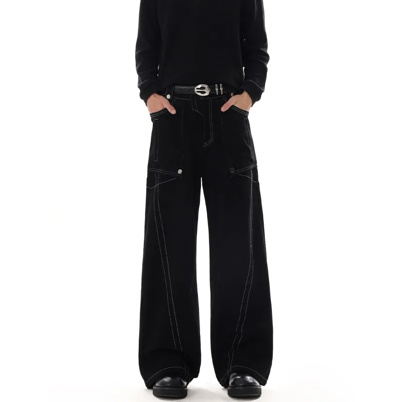 PISYPOX Jeans Unisex Black-4