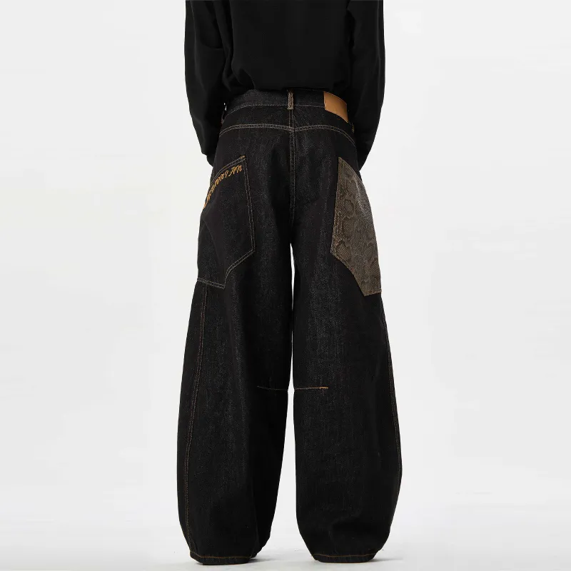 PISYPOX Jeans Unisex Black-3