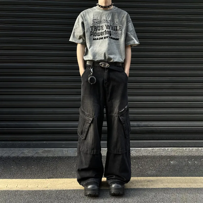 PISYPOX Jeans Unisex Black-3