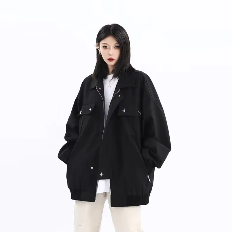 PISYPOX Jackets & Coats Unisex Black-1