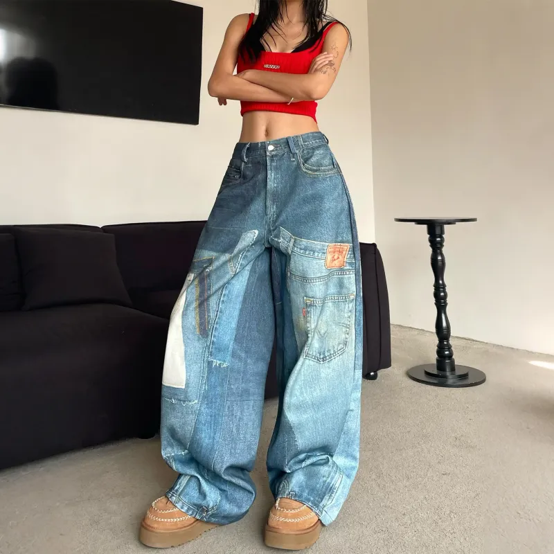 PISYPOX Jeans Unisex Blue-4
