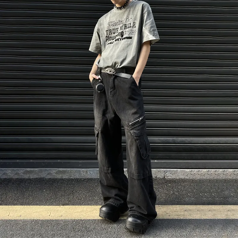 PISYPOX Jeans Unisex Black-2