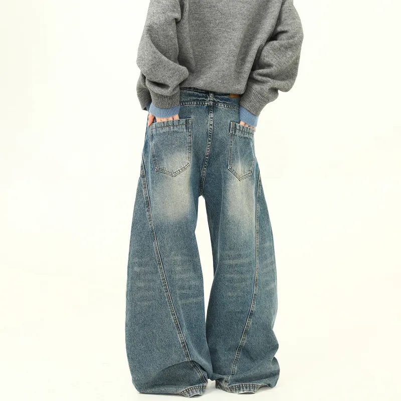 PISYPOX Jeans Unisex Blue-5