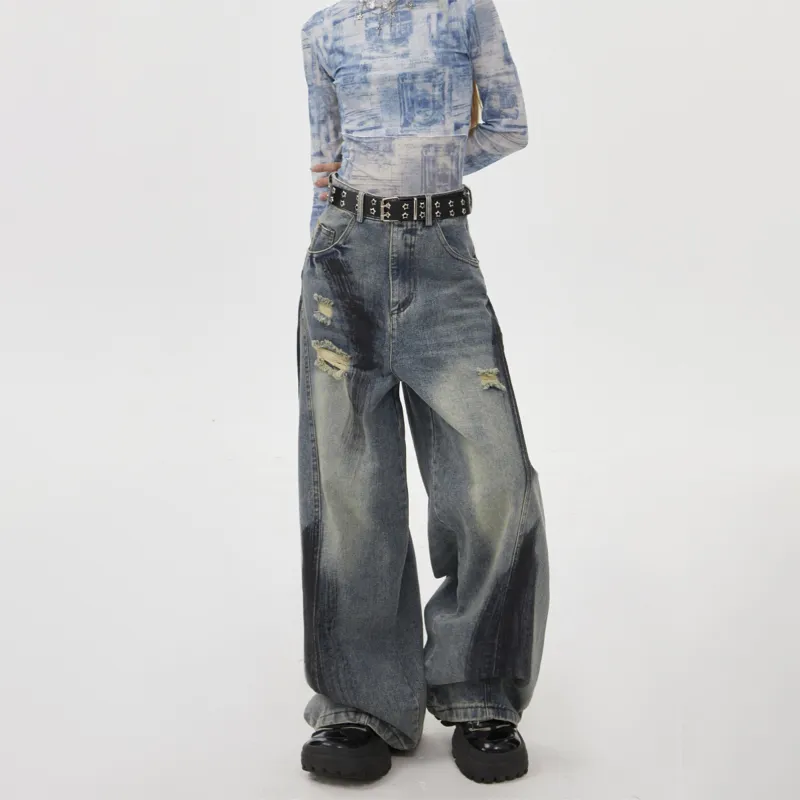 WELTER EXPERIMENT Jeans Unisex Blue-2