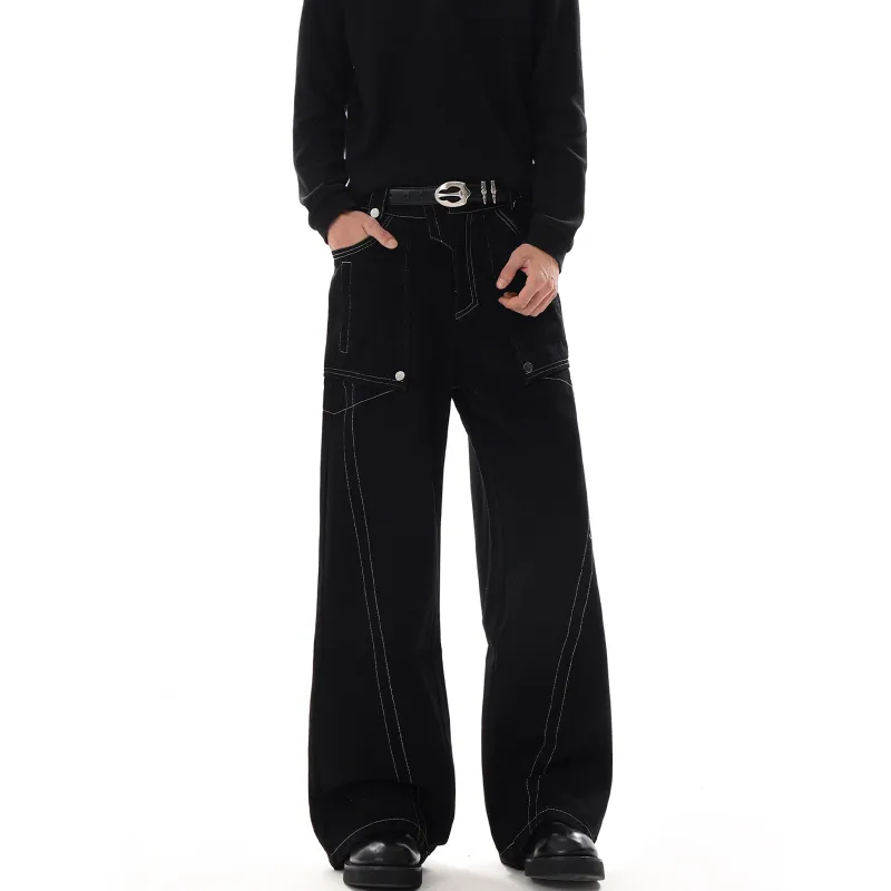 PISYPOX Jeans Unisex Black-1