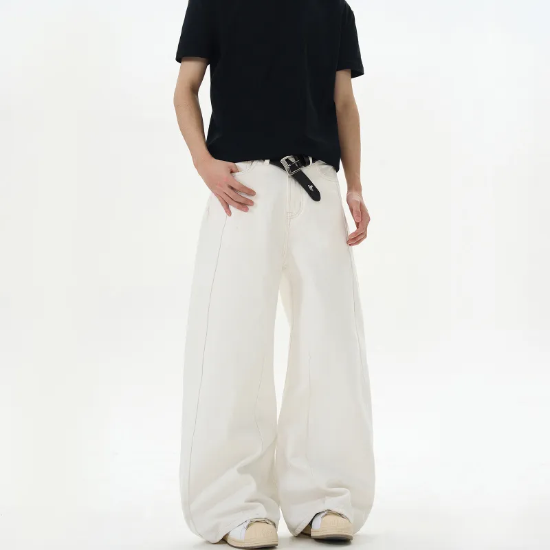 PISYPOX Jeans Unisex White-3