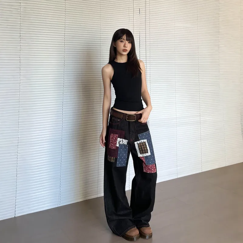 PISYPOX Jeans Unisex Black-4