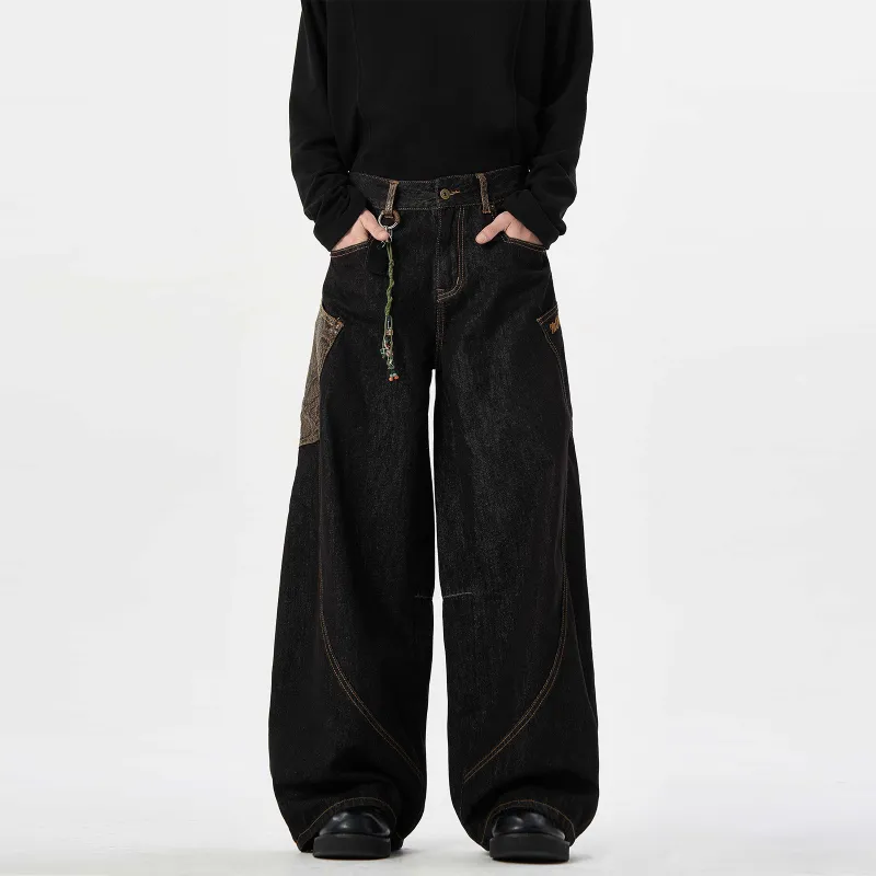 PISYPOX Jeans Unisex Black-1
