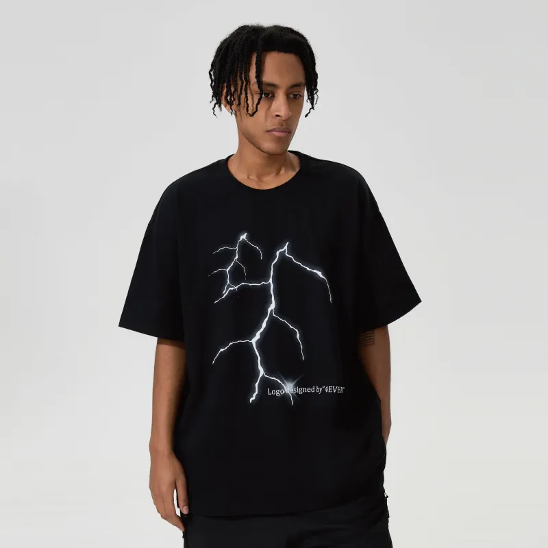 4EVER LAB T Shirts Unisex Black-4