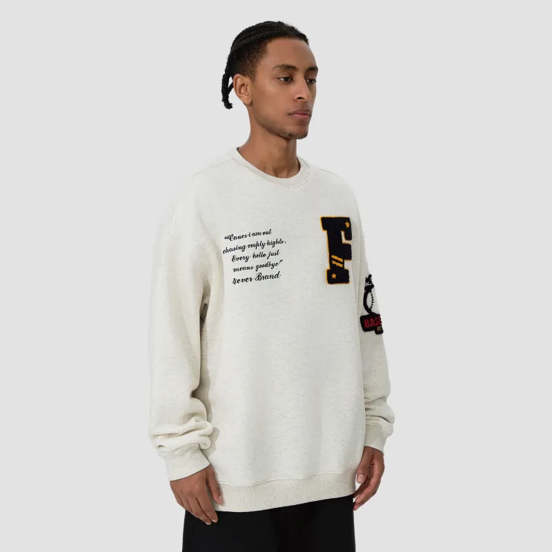 4EVER LAB Sweatshirts Unisex Oat-4