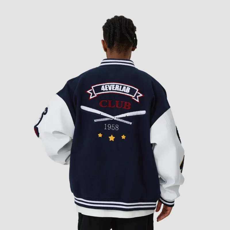 4EVER LAB Baseball Jacket Unisex-11