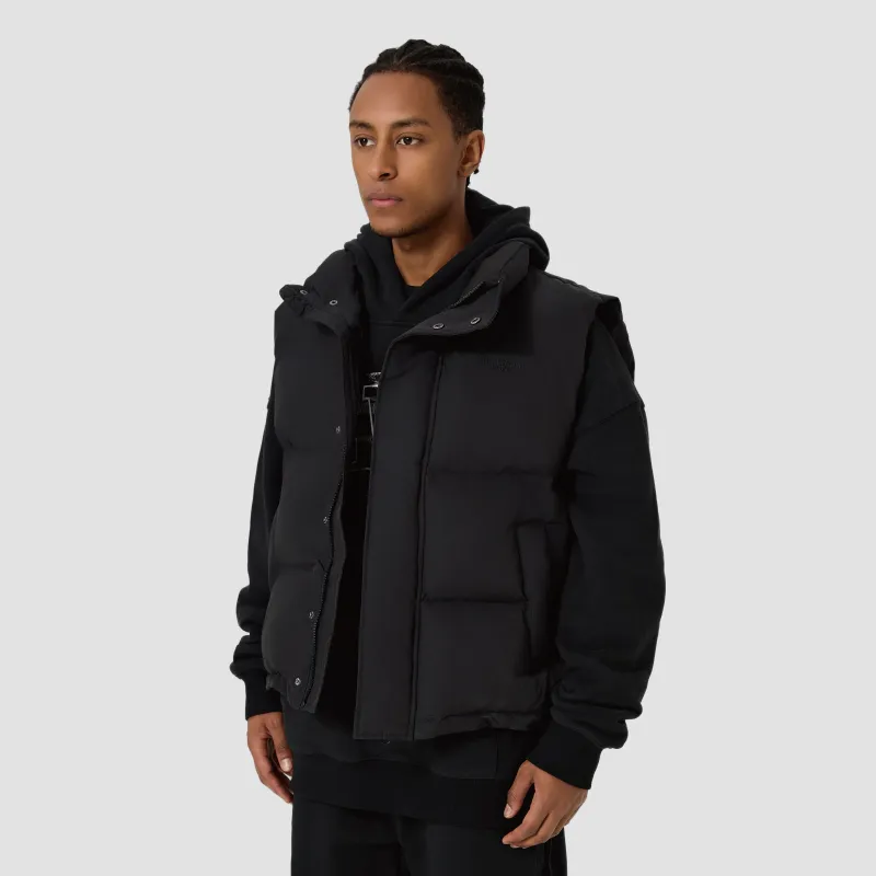 4EVER LAB Vests Unisex Black-3