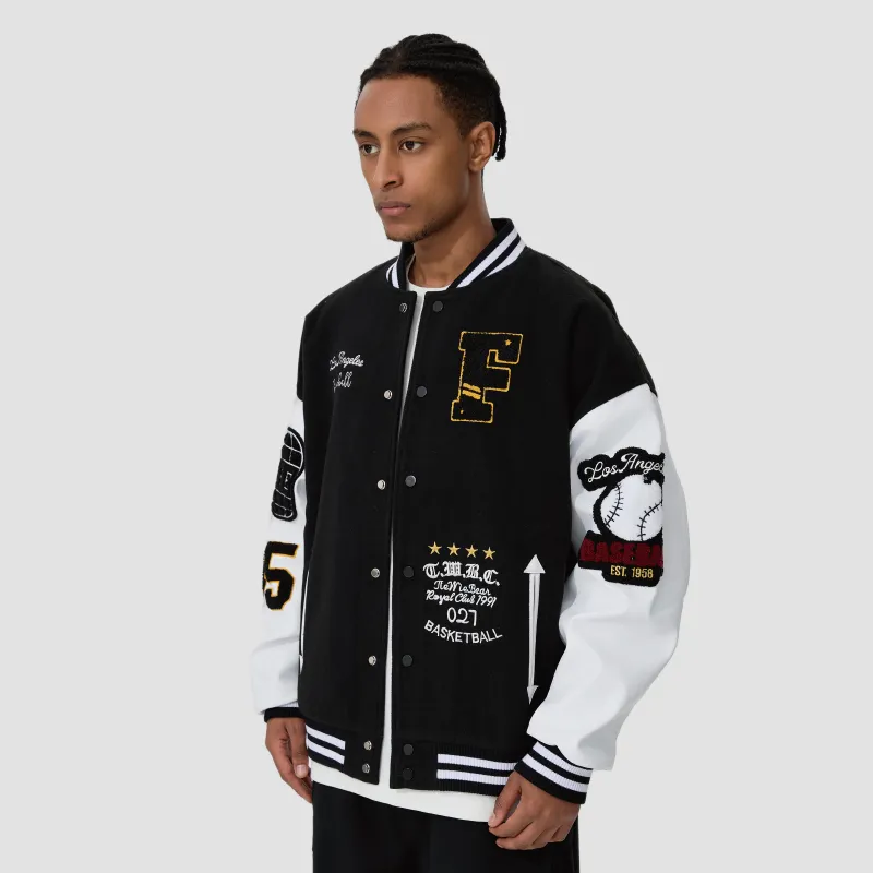 4EVER LAB Baseball Jacket Unisex-3