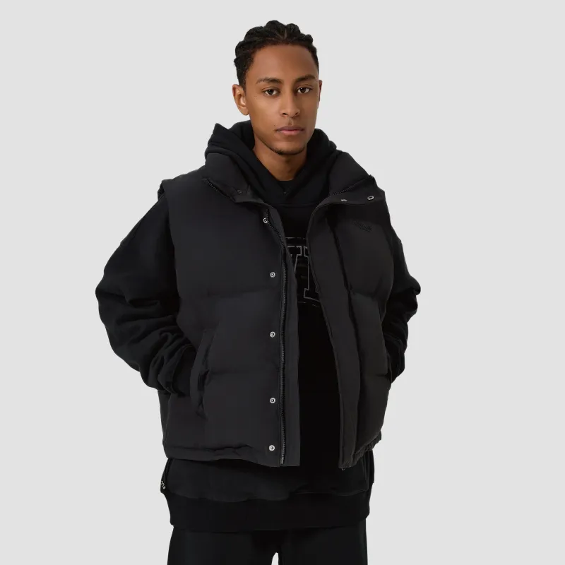 4EVER LAB Vests Unisex Black-5