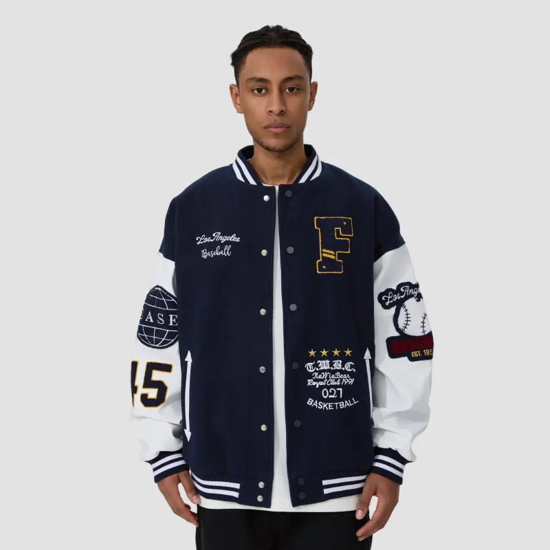 4EVER LAB Baseball Jacket Unisex-8