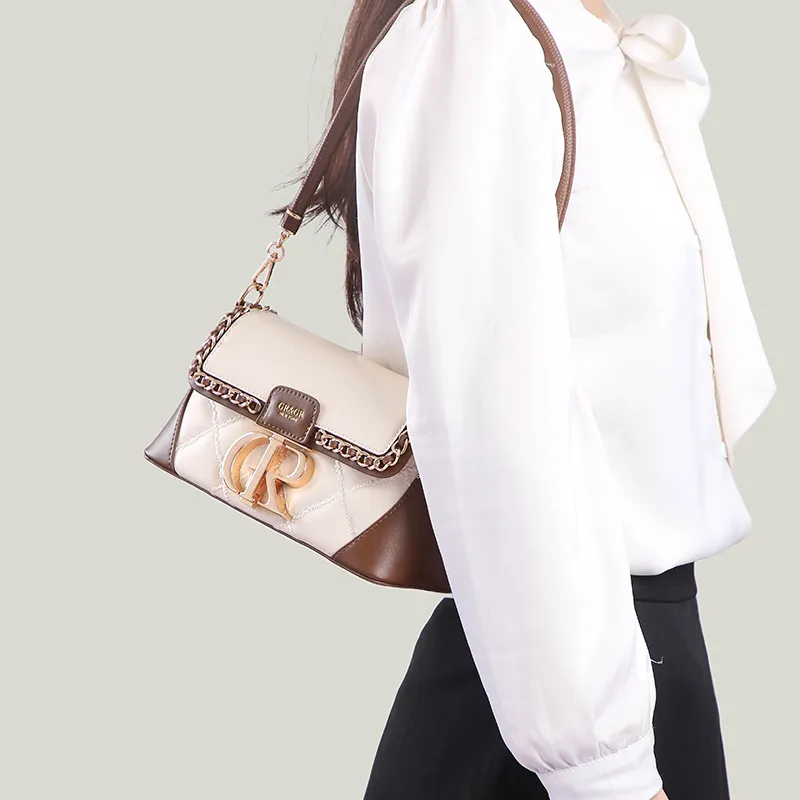 BUHOWE Polyurethane PU Shoulder Bag Women's Multicolor-7