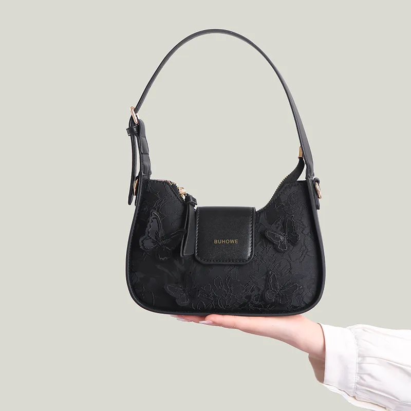BUHOWE Polyurethane PU Shoulder Bag Women's Multicolor-15