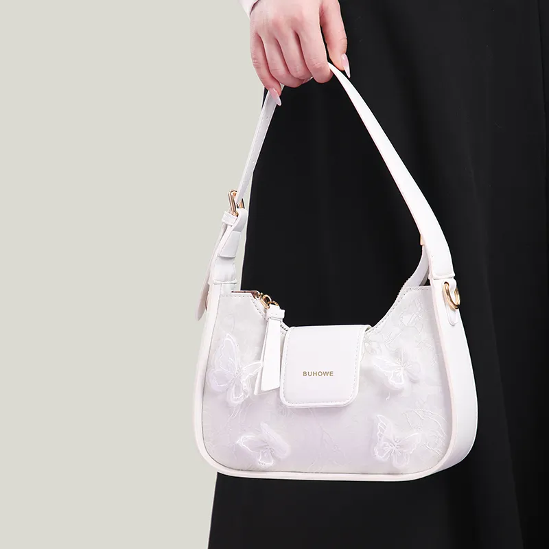 BUHOWE Polyurethane PU Shoulder Bag Women's Multicolor-9