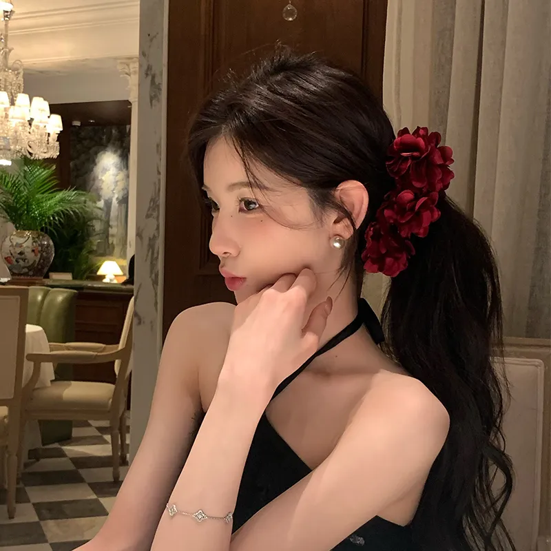 NICERURU Fabric Hair Clips Women's-6