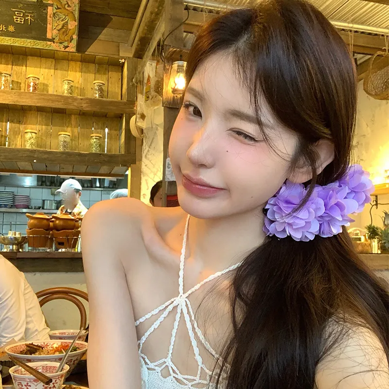 NICERURU Fabric Hair Clips Women's-21
