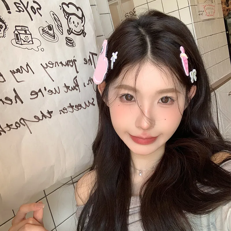 NICERURU Fabric Hair Clips Women's-5