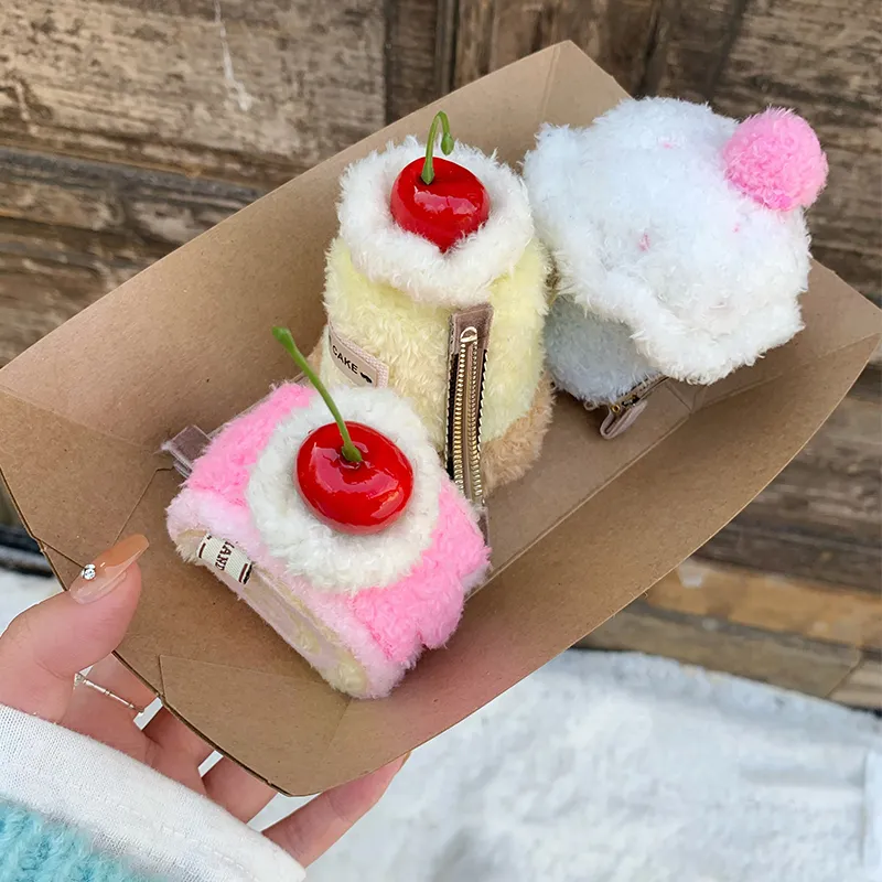 NICERURU Plush Hair Clips Women's-4