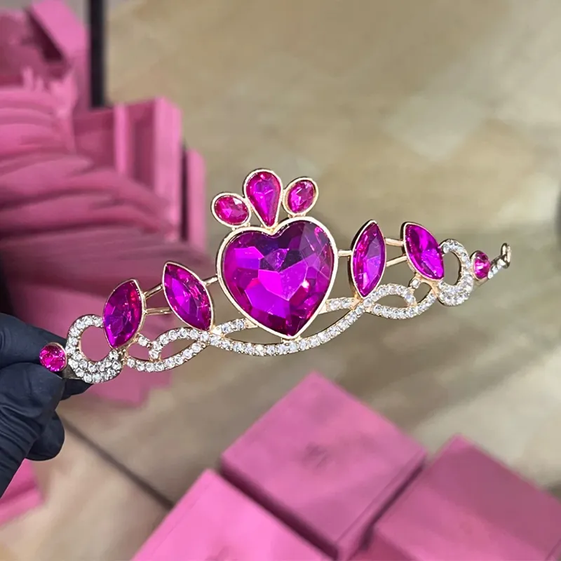 NICERURU Alloy Zircon Headbands Women's-4