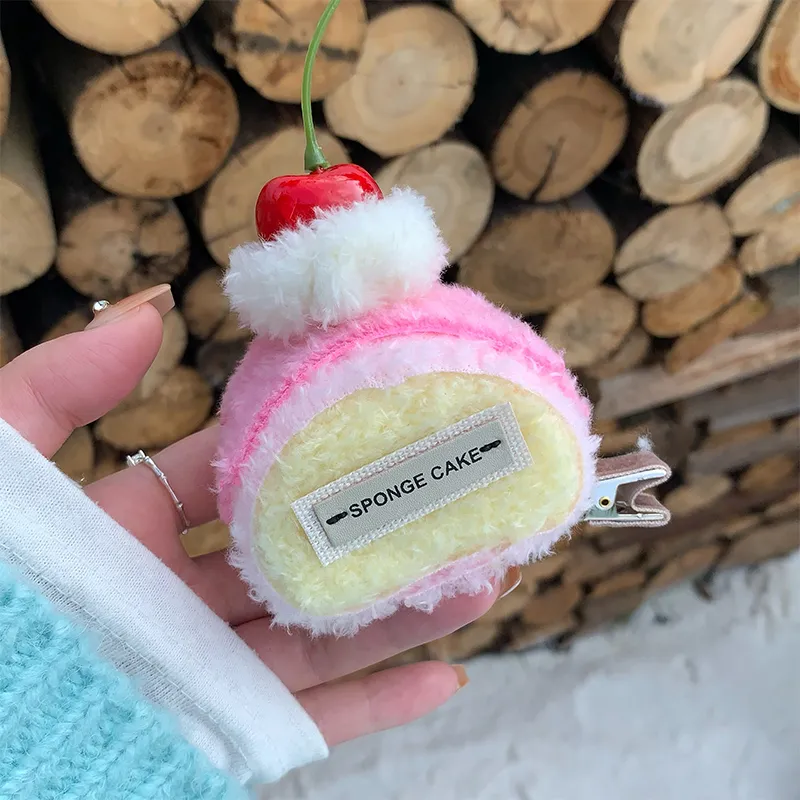 NICERURU Plush Hair Clips Women's-5