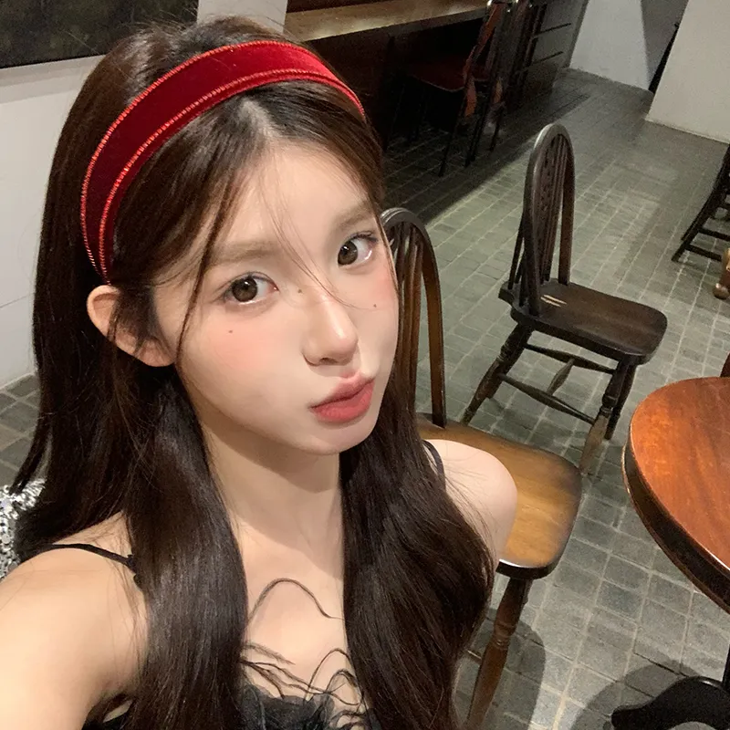 NICERURU Velour Headbands Women's-3