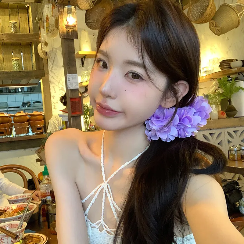 NICERURU Fabric Hair Clips Women's-20