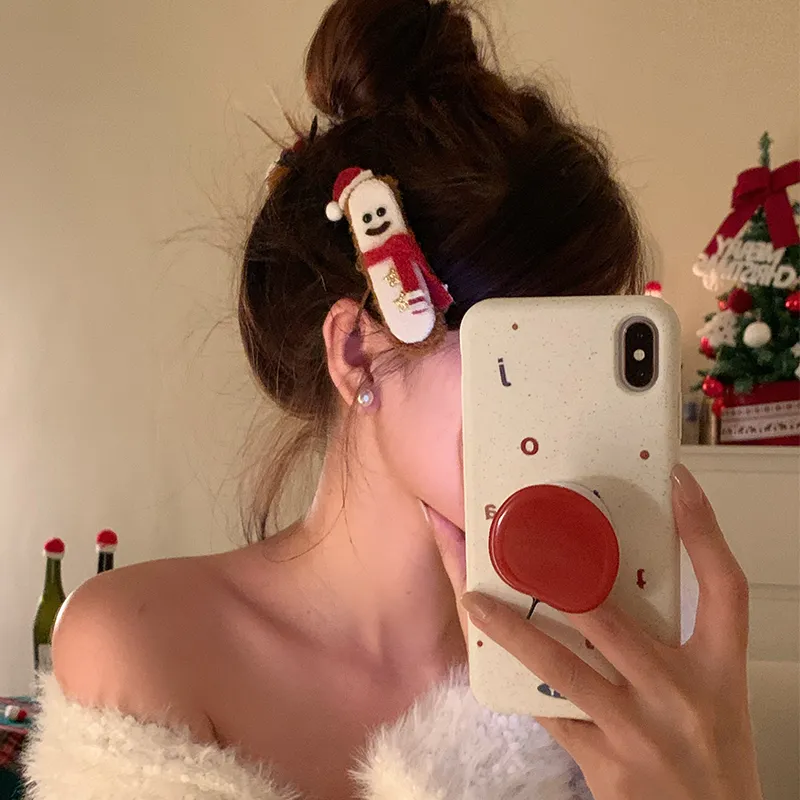 NICERURU Plush Hair Clips Unisex-11