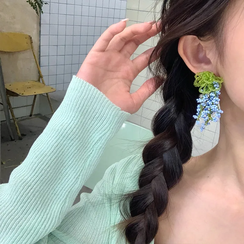 NICERURU Fishing Line Earrings Women's-3