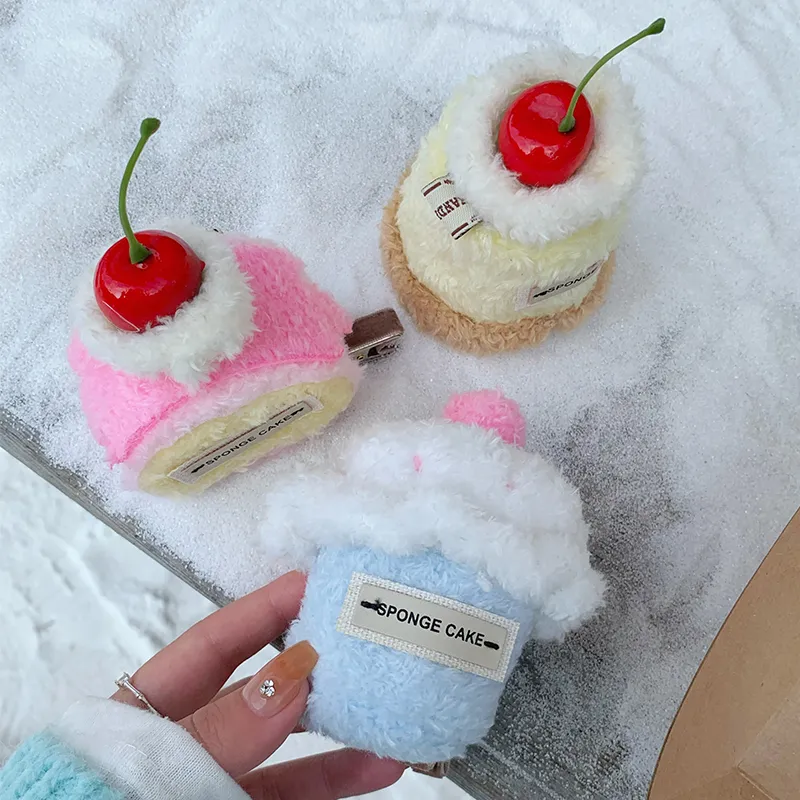NICERURU Plush Hair Clips Women's-2
