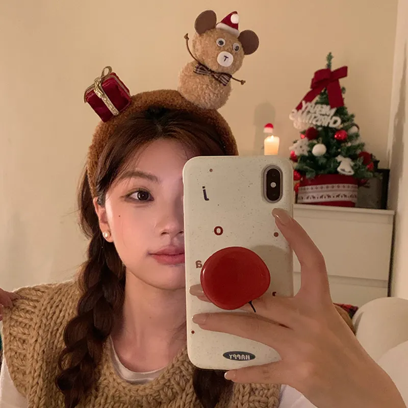 NICERURU Plush Headbands Women's-1