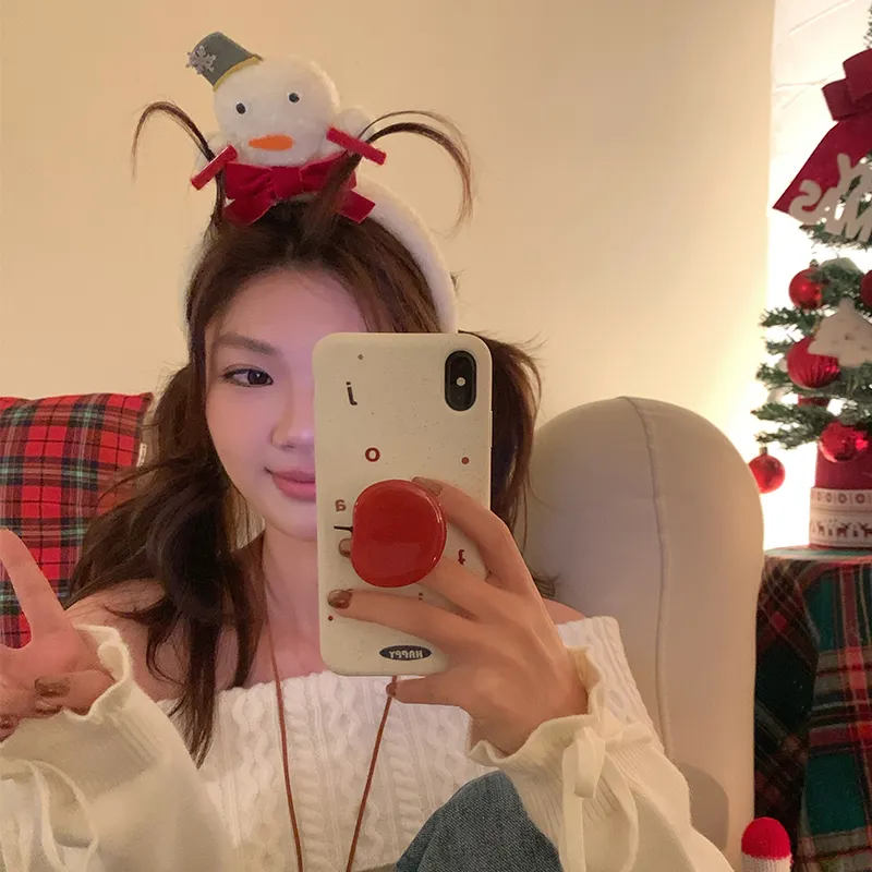 NICERURU Plush Headbands Women's-5