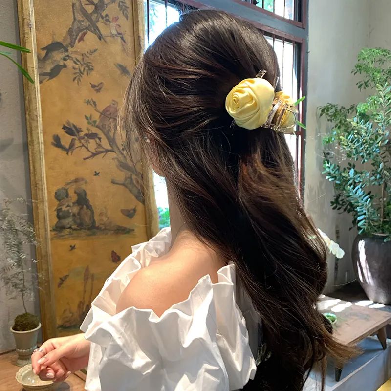 NICERURU Fabric Hair Clips Women's-4