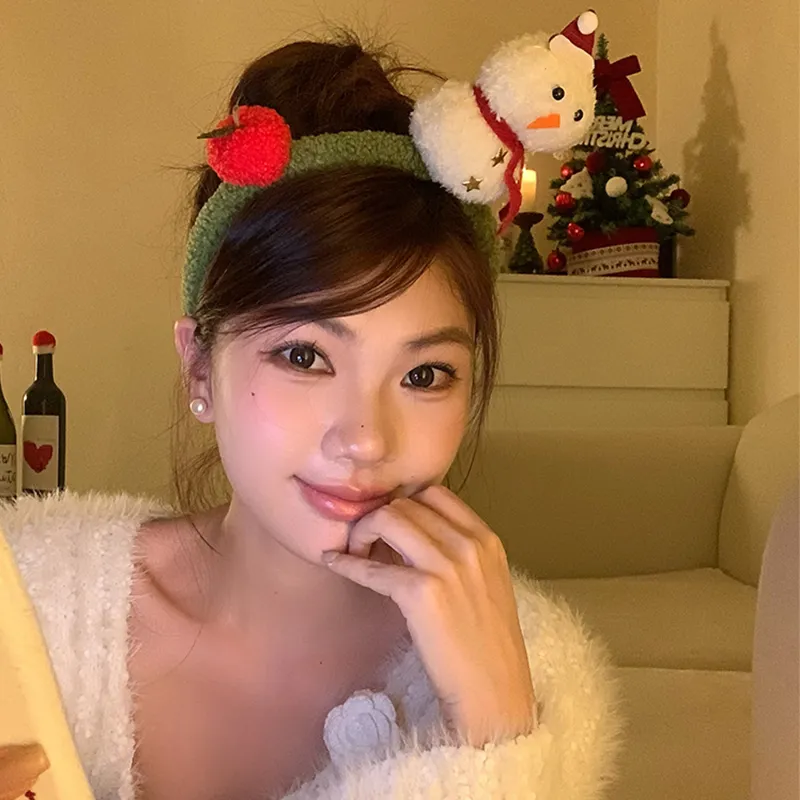 NICERURU Plush Headbands Women's-4