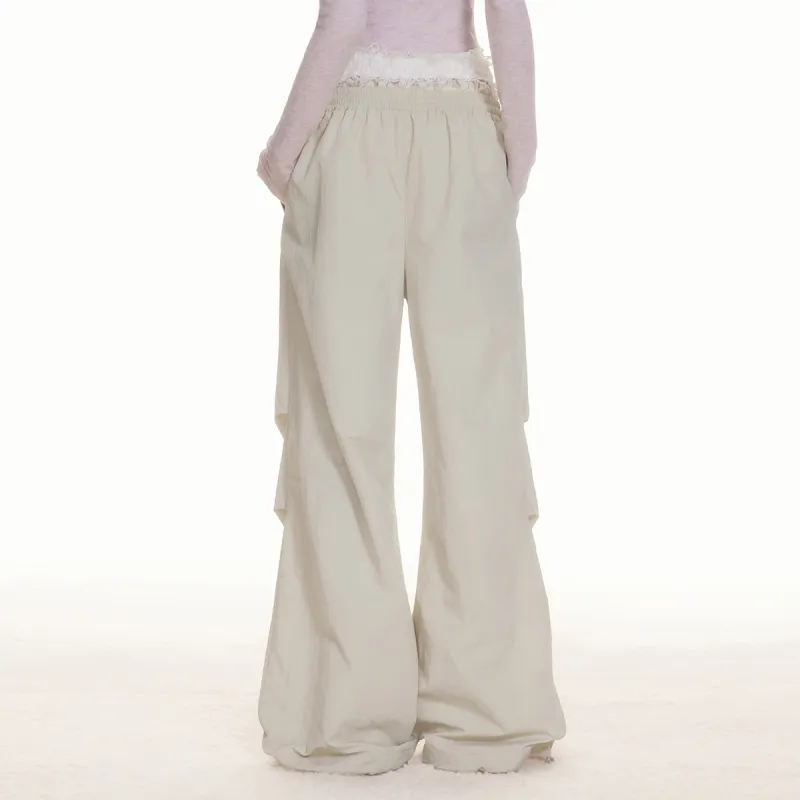 I'M ONE Cargo Pants Women's Light Khaki-5