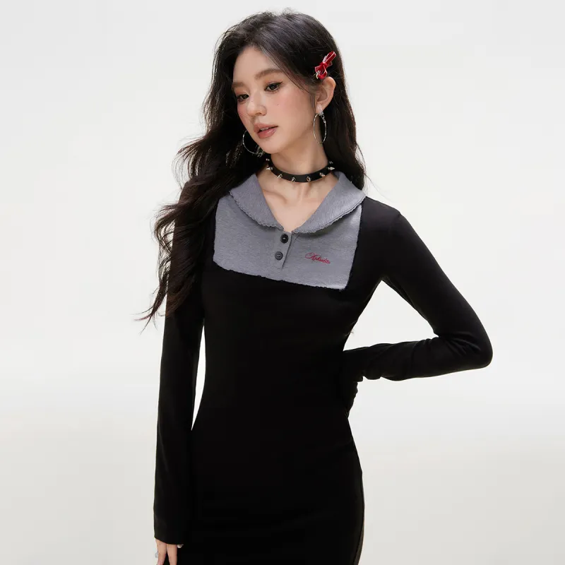 I'M ONE Long Sleeved Dresses Women's-10