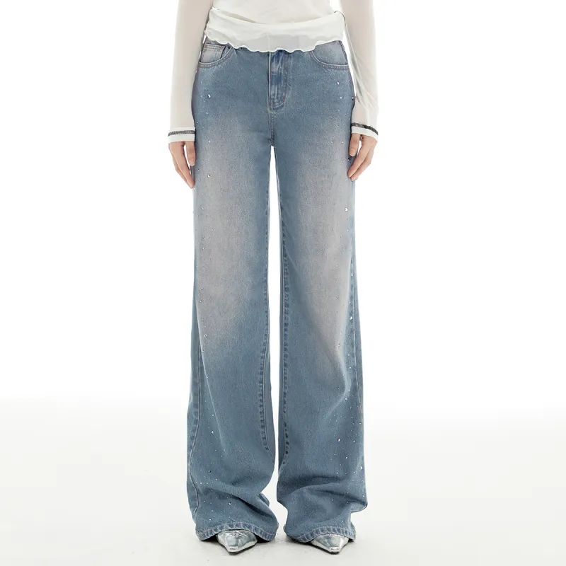 I'M ONE Jeans Women's Light Blue-5