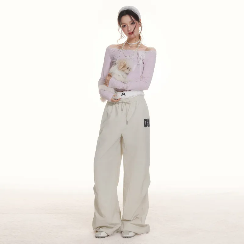 I'M ONE Cargo Pants Women's Light Khaki-3