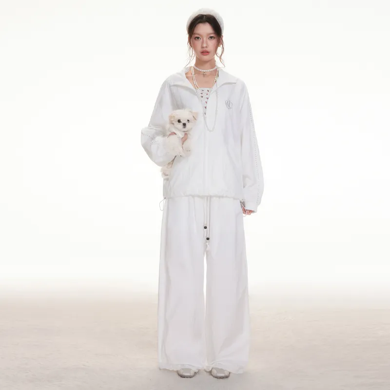 I'M ONE Cropped Coats Women's-9